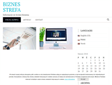 Tablet Screenshot of biznes-strefa.pl